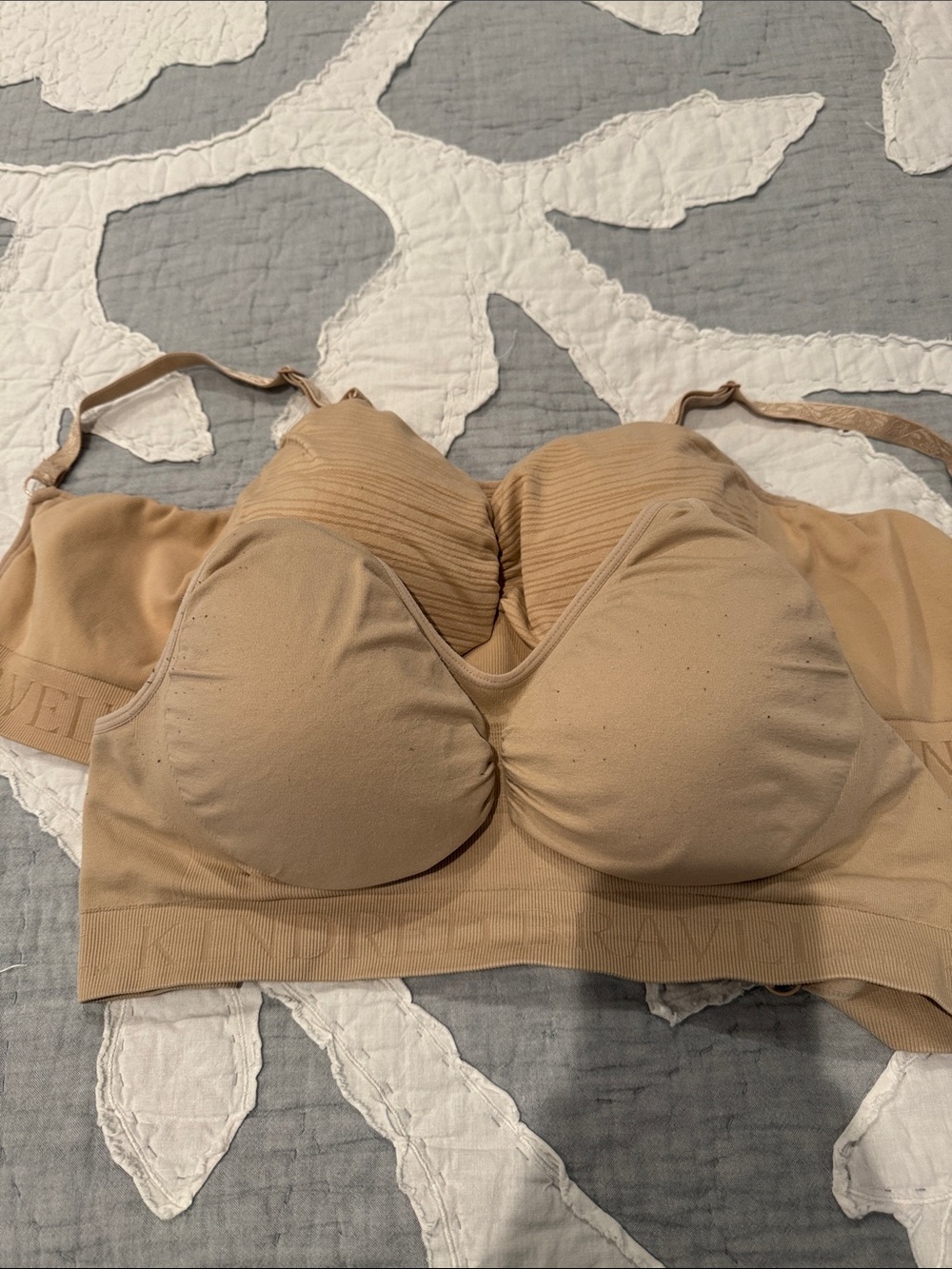 Kindred Bravely Nude Wireless Nursing/pumping Bras